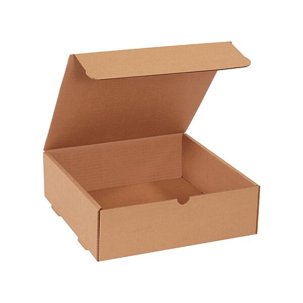 Bsc Preferred 11-1/2 x 11-1/2 x 3-3/4'' Kraft Literature Mailers, 50PK BUY00014515 - main